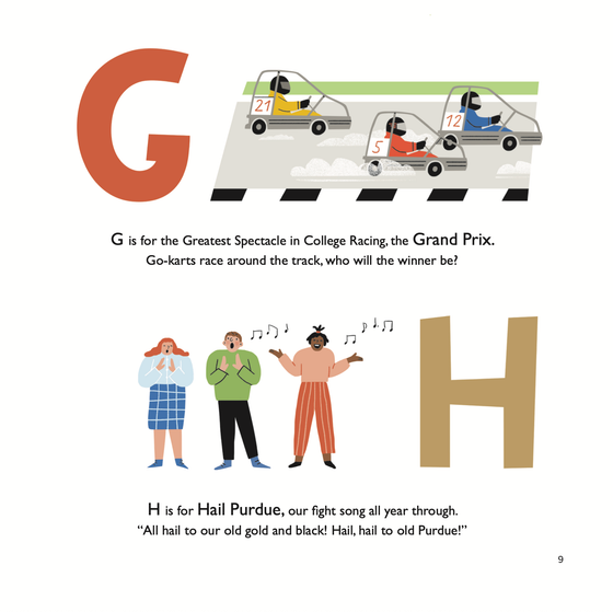 Purdue University A to Z Children's Book Officially Licensed