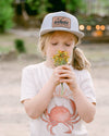 Grey Nature Lover Trucker Hat for Outdoor Summer Kids