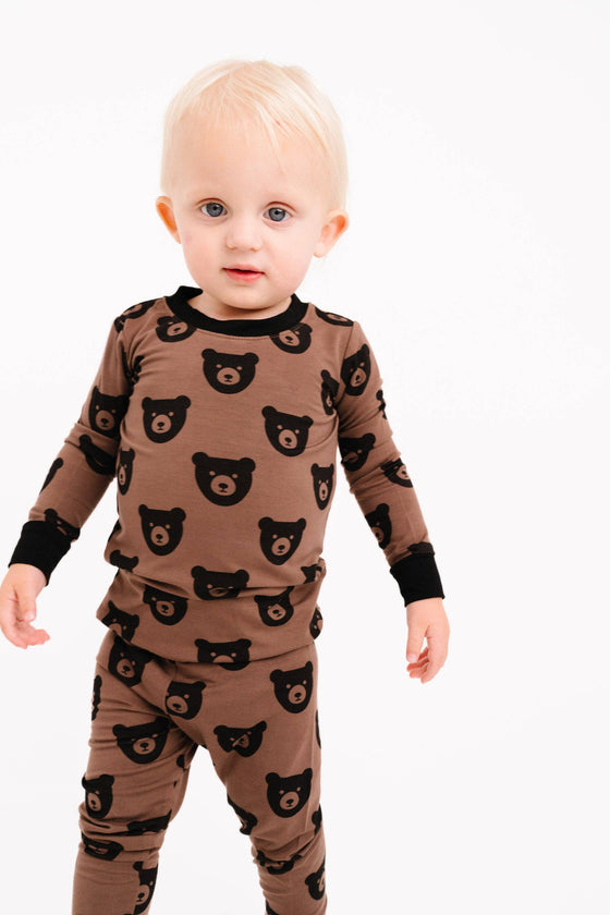 Brown Bear Bamboo Set