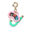 Gold Rebel Girls Snorkel Charm
