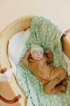 Knit Swaddle Blanket -Bogey