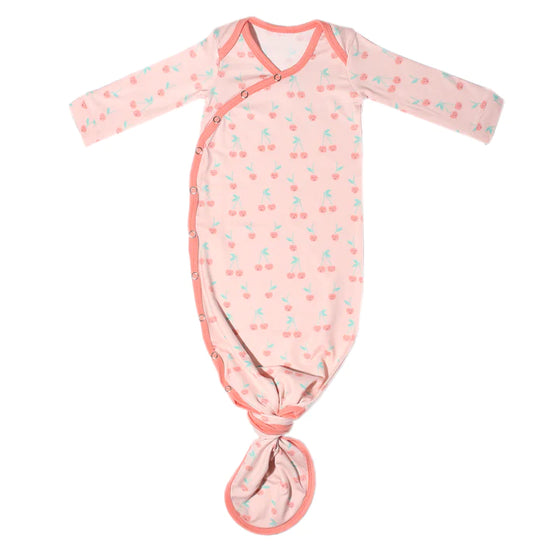Copper Pearl Knotted Gown- Cheery