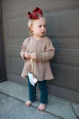 A-Line Sweater Taupe