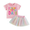 Pink It's My Birthday Tutu Set