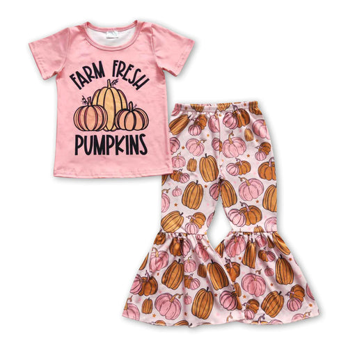 Farm Fresh Pumpkins Bell Bottom Set