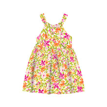  Multicolor Flower Printed Dress