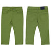 Boys 5 Pocket Slim Fit Basic Pant Green