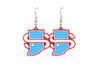 Old School ISU Earrings