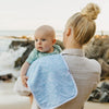 Set of Three Premium Burp Cloths - Cove