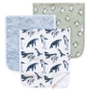 Set of Three Premium Burp Cloths - Cove