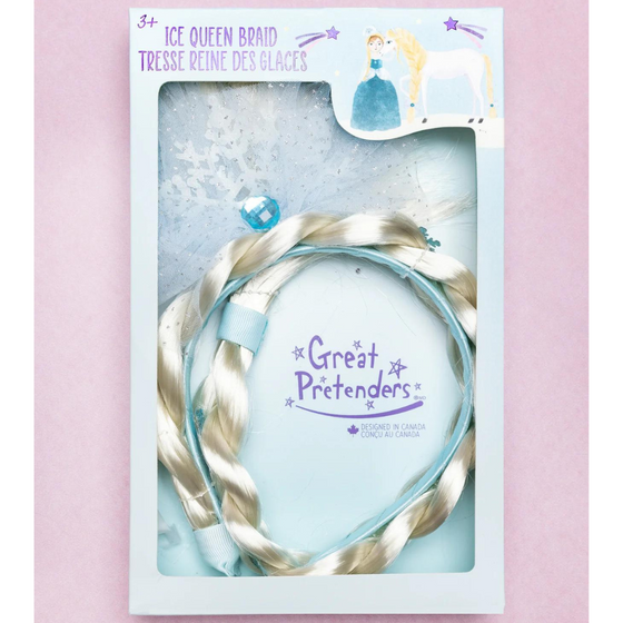Ice Queen Princess Hair Braid