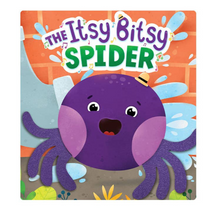  The Itsy Bitsy Spider - Children's Sensory Board Book with Multiple Touch and Feel Felt Legs and More