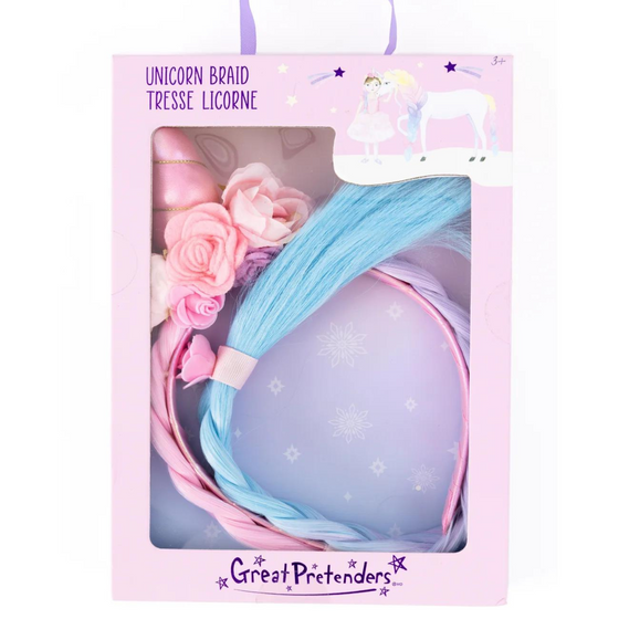 Unicorn Princess Hair Braid
