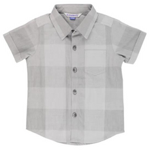  Harbor Gray Plaid Short Sleeve Button Down Shirt