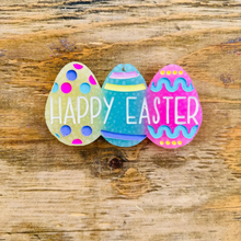  "Happy Easter" Trio Egg Car Freshie