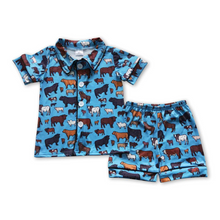  Blue Cow Pajamas
