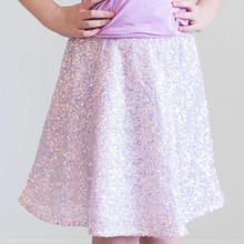  Lavender Sequin Twirl Skirt