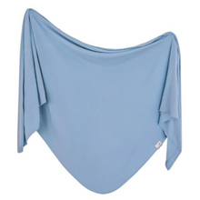  Knit Swaddle Blanket- Robin