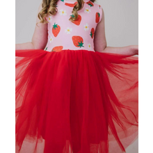  Strawberry Sunshine Tank Tutu Dress