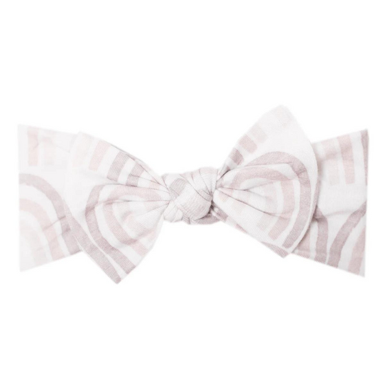 Knit Headband Bow- Bliss