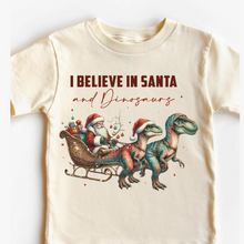  I Believe in Santa and Dinosaurs Shirt