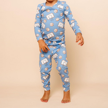  2pc Long Sleeve Pajama Set- Dunk