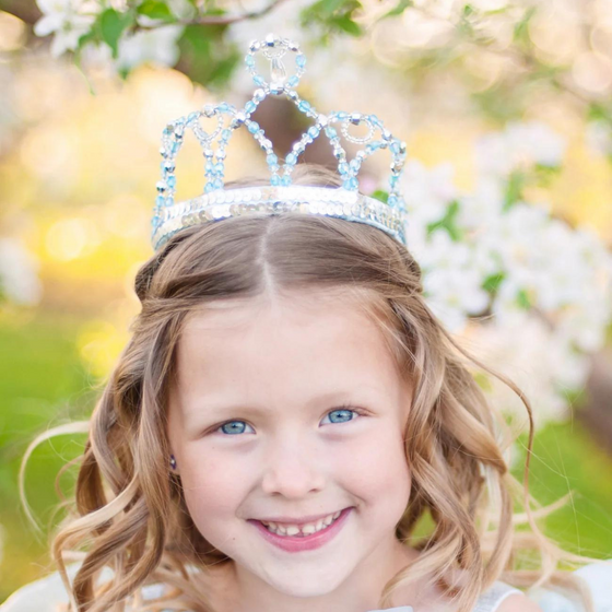 Cinderella Tiara Blue & Silver