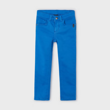  Blue Soft Slim Fit Pants