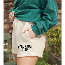  Cool Moms Club Graphic Sweat Shorts