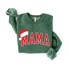  MAMA Santa Puff Graphic Sweatshirt