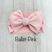  Waffle Headwrap Ballet Pink