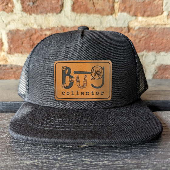 "Bug Collector" Mesh Back Trucker Hat-Black