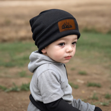  "Drive" Kid Beanie Hat- Black