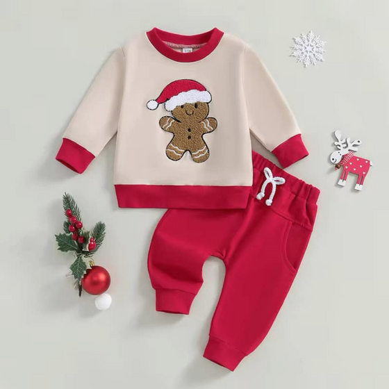 Gingerbread Jogger Set