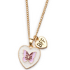 Rainbow Butterfly BFF Necklace