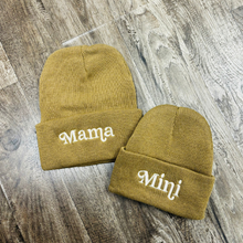  Brown Knit Matching Hats