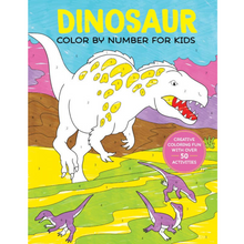  Dinosaur Color by Number for Kids