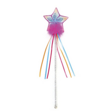  Glitter Rainbow Wand Hot Pink