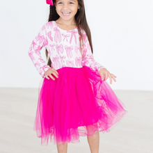  Pretty in Pink L/S Tutu Dress