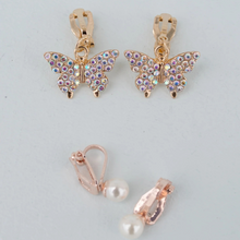  Boutique Butterfly Clip On Earrings