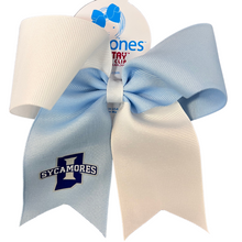  Indiana State Logo Two Tone Cheer Bow