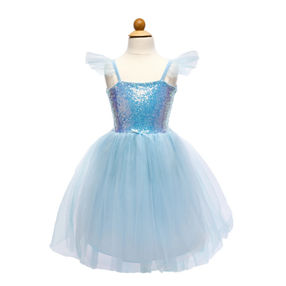 Sequins Princess Dress Blue
