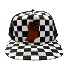  Indy Racing Leather Patch Hat Mesh Back  - Kids