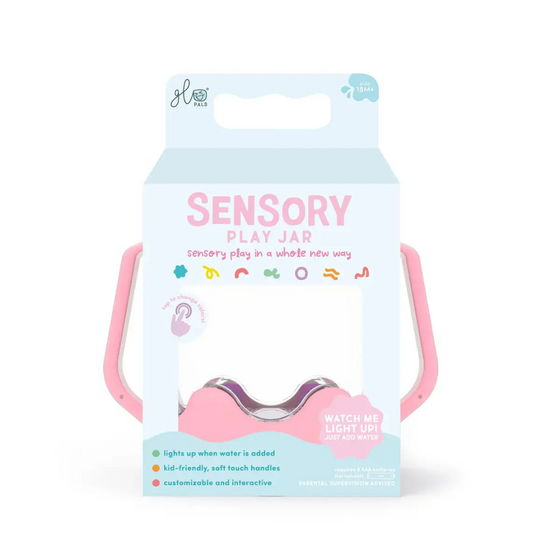 Bubblegum Pink Sensory Play Jar