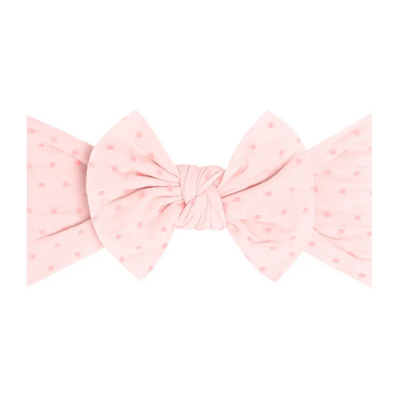 Pattern Shabby Knot- Pink With Pink Dots
