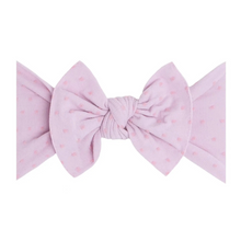  Pattern Shabby Knot- Light Purple/ Pink Dot