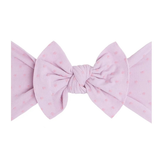 Pattern Shabby Knot- Light Purple/ Pink Dot