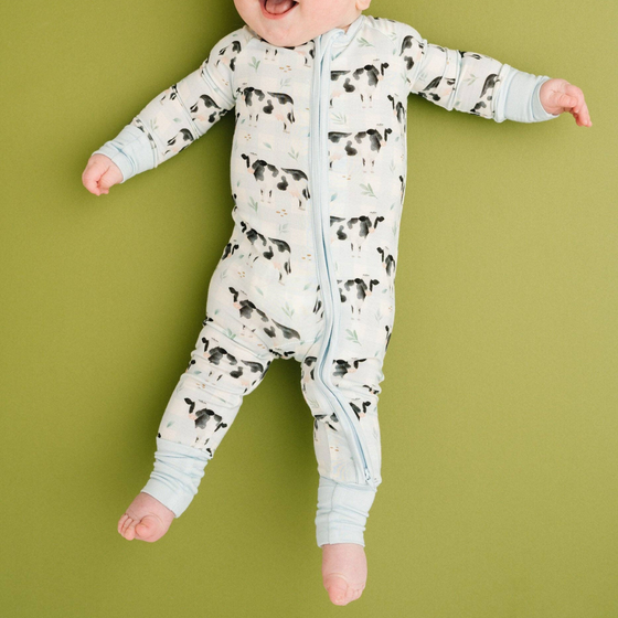 Dairy Cow Bamboo Sleeper