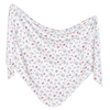 Knit Swaddle Blanket -Minnie Mouse Bowquet