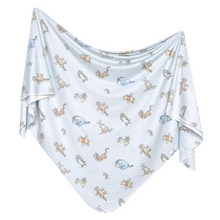  Knit Swaddle Blanket- Winnie the Pooh & Friends